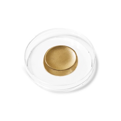 Złoto muszelkowe 23,75 karata, rozpuszczalne w wodzie – średnica ok. 15 mm